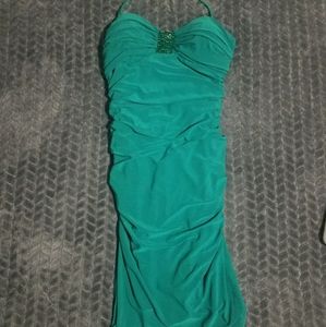 Emerald Green New Year's Dress